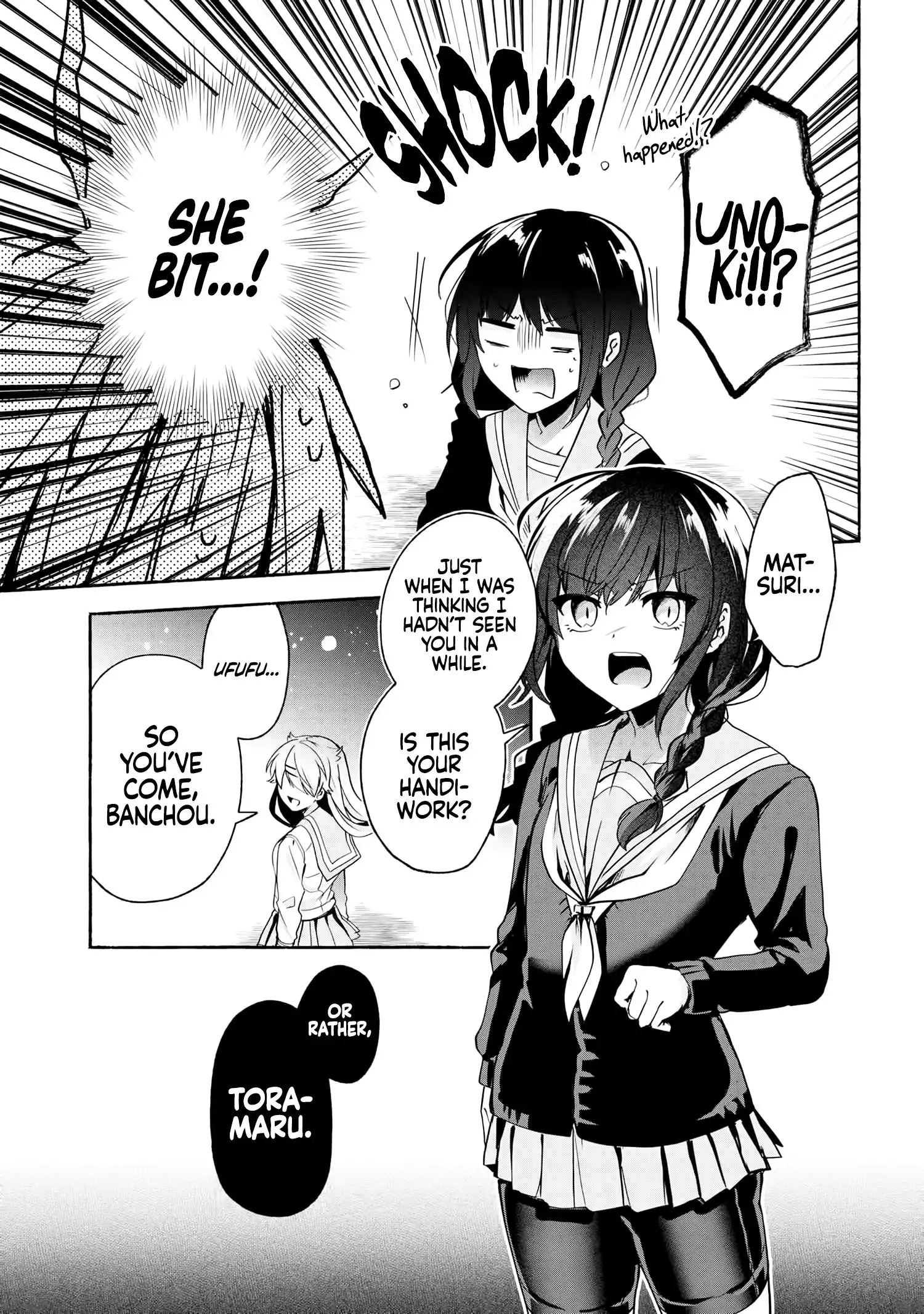 Pashiri na Boku to Koisuru Banchou-san Chapter 65 10